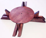 Z Wood Plant Stand Set of Three Sizes "Tranquility Stand" Dual platforms for Plants, Terrariums and Aquarium Bowls