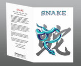 SNAKE Asian Chinese Oriental Zodiac Horoscope 6 pc. COMBO GIFT SET