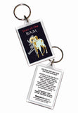 Year of the Ram (Goat) Asian Oriental Chinese 2 pk Keyrings Birth Years: 1931, 43, 55, 67, 79, 91, 03, 2015