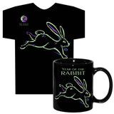 Asian Oriental Chinese Zodiac Horoscope Animal Neon-NRG T-Shirt & Mug Gift Set with FREE Gift Card