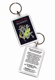 Year of the Monkey Asian Oriental Chinese Keyring Birth Years: 1932, 44, 56, 68, 80, 92, 04, 2016