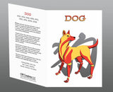 Year of the DOG, New Classic T-Shirt, Born: 1934, 46, 58, 70, 82, 94, 06, 2018 FREE GREETING CARD W/ORDER
